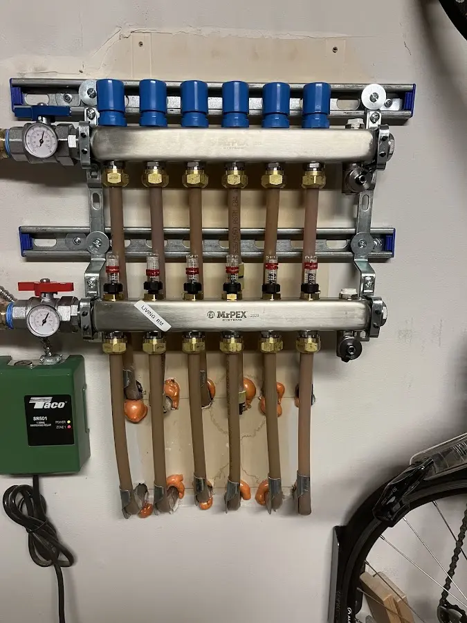 Plumber performing Leak Detection at a residential property in Pinson